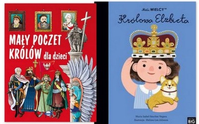 Mali WIELCY. Królowa Elżbieta Mały poczet królów