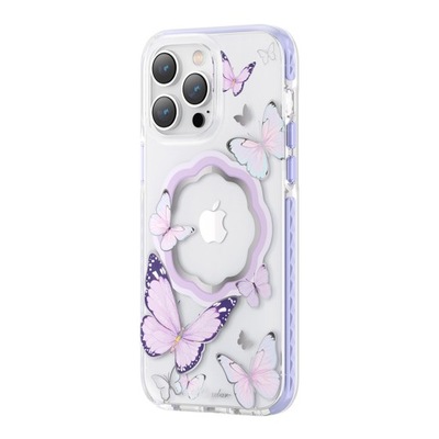 Kingxbar Butterfly Series etui iPhone 14 MagSafe Case Pokrowiec plecki