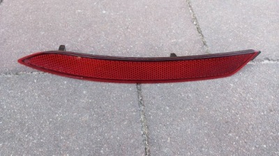 Skoda rapid spacrback левый отражатель бампера заднего 5jj945105a фото №1