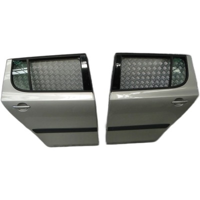 Дверь задняя skoda fabia ii 5j 5j0 hb 9202 фото №1