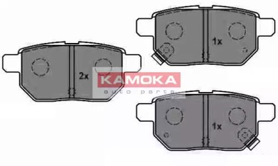 КОЛОДКИ ТОРМОЗНЫЕ TOYOTA KAMOKA