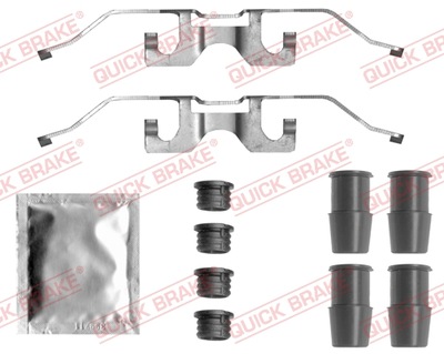 QUICK BRAKE QUICK BRAKE 109-0044 SET AKCESORIOW, PADS BRAKE - milautoparts-fr.ukrlive.com