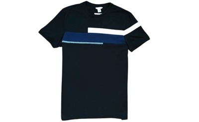 CALVIN KLEIN koszulka t-shirt czarna pima cotton LOGO S