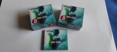 MD Mini Disc TDK MD-RXG 80 #805