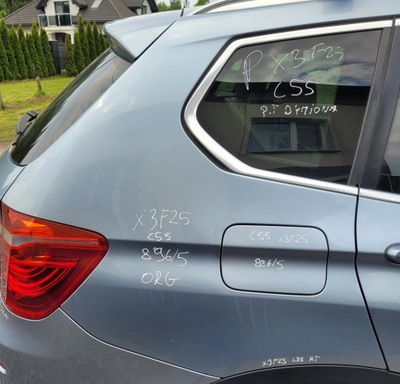 Четверть правый задняя задняя bmw x3 f25 896 bluewater org лак фото №1