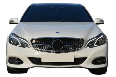 MERCEDES E-CLASS W212 13-16 GROTELĖS DIAMOND JUODAS 