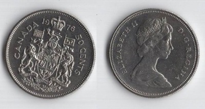 KANADA 1976 50 CENTS