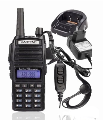 WALKIE TALKIE BAOFENG UV-82 KRÓTKOFALÓWKA NASŁUCH