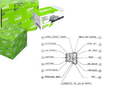 ПЕРЕКЛЮЧАТЕЛЬ КОМБИНИРОВАНЫЙ VALEO 625370 96247564ZL