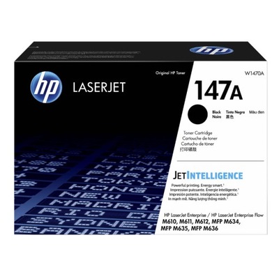 Toner 147A HP LaserJet Enterprise M611 dn