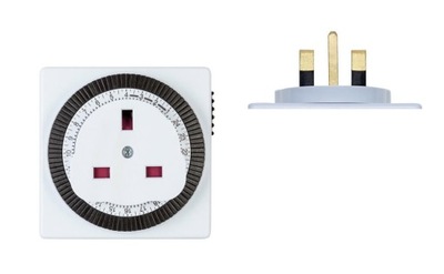 Programator czasowy mechaniczny gniazdko UK