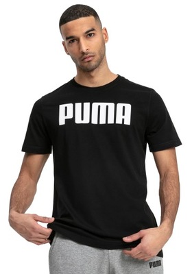 PUMA koszulka męska T-SHIRT czarna R.M