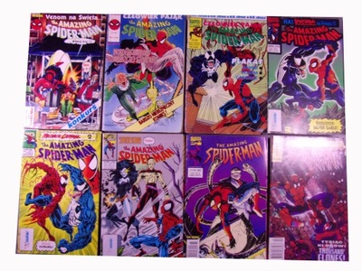 SPIDER-MAN TM-Semic zestaw 95 zeszytów! numery / roczniki od 1/91 do 12/98