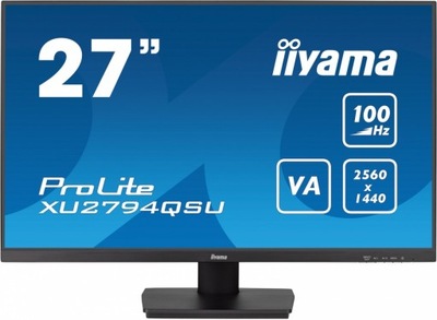 Monitor 27 cali XU2794QSU-B6 VA,QHD,HDMI,DP,100Hz
