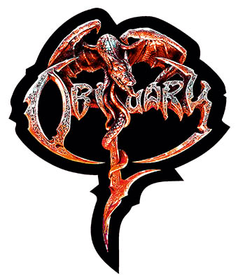 OBITUARY _ NAKLEJKA _ 15cm