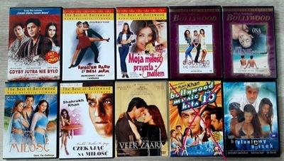 Kolekcja Bollywood - 10 płyt DVD