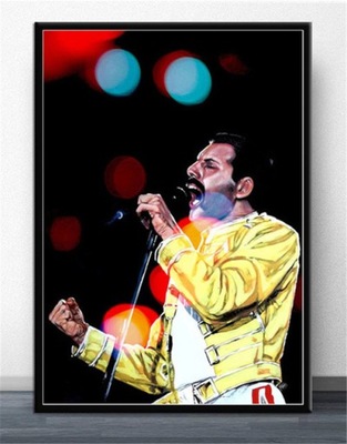 Obraz diamentowy Freddie Mercury muzyka rockowa ha