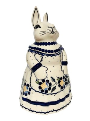 Pojemnik ZAJĄC ceramika BOLESŁAWIEC RU