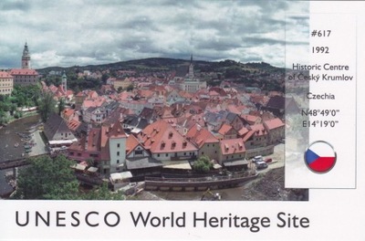 CZECHY - CESKY KRUMLOV - PANORAMA - UNESCO