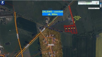 Działka, Zalewo (gm.), 1013 m²