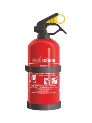 EXTINGUIDOR DE POLVO DE AUTOMÓVIL 1 KG TIPO BC  