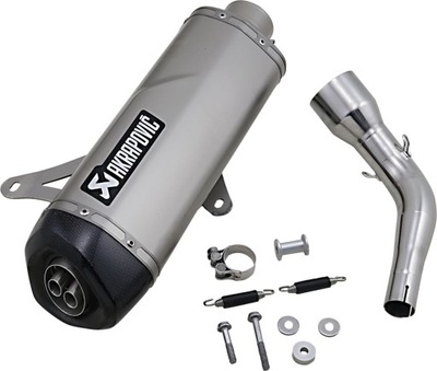 SILENCIADOR AKRAPOVIC VESPA GTS 125 I.E. SÚPER SPORT 16  