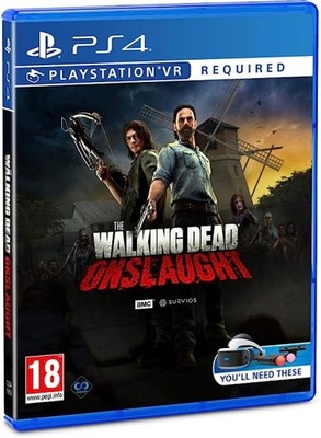 The walking dead onslaught PS4, GRA NA VR