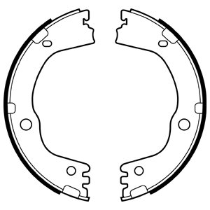 DELPHI КОМПЛЕКТ КОЛОДОК ТОРМОЗНЫХ LS2081