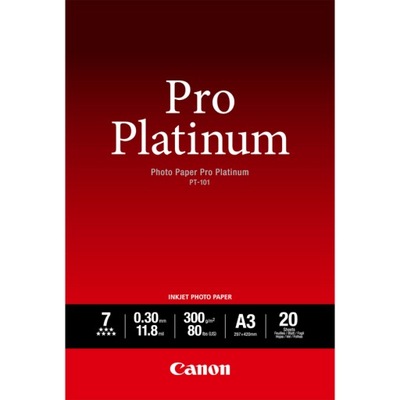 Papier Fotograficzny Canon PT-101 Pro Platinum A3