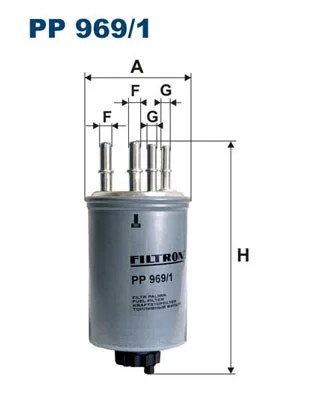 FILTRO COMBUSTIBLES  