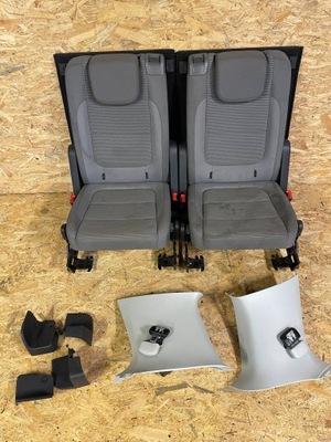 Seat alhambra vw sharan сидіння 3-ci ряд сірі фото №1