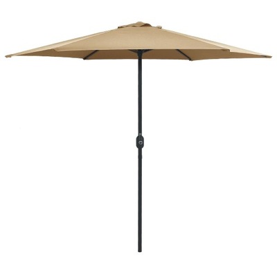 Parasol klasyczny VidaXL beże i brązy 270 x 246 cm