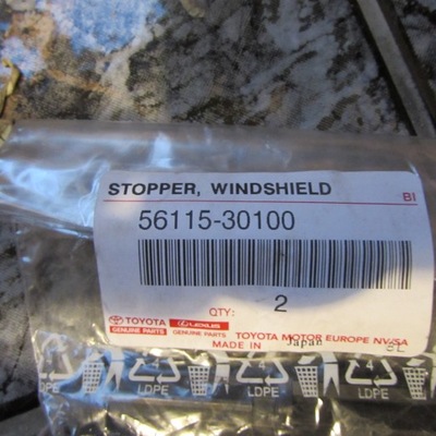 Обмежувач скло лобове toyota 4 runner фото №1