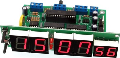 Zegar LED 20 mm przystosowany do GPS, AVT5522/1 C