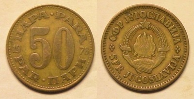 Jugosławia 50 para 1978