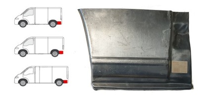 Ремкомплект поріг ducato citroen jumper boxer l фото №1