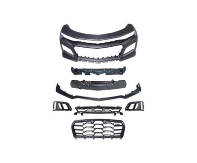 Chevrolet camaro 16 - 19 бампер передний перед фото №1