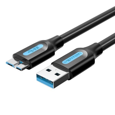 Vention Kabel MICRO USB 3.0 A-B MM AM-BM Super Speed 2A 1m