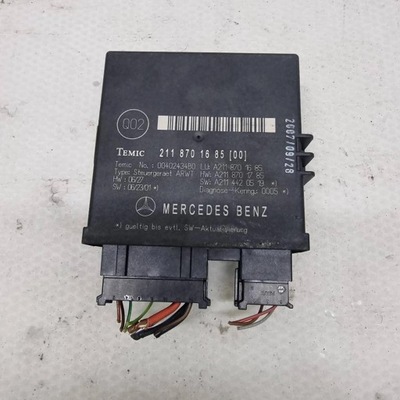 Модуль крышки mercedes w211 a2118701685 фото №1