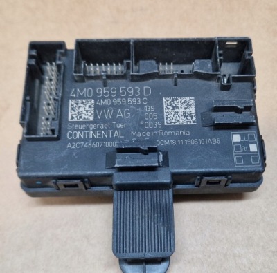 Модуль дверь 4m0959593d 4m0959593c vw skoda audi фото №1