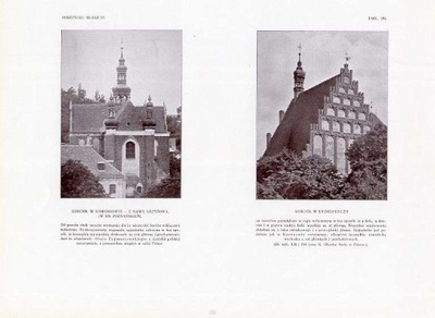 dwa druki 1916 Koronowo Kościół; Bydgoszcz Kościół