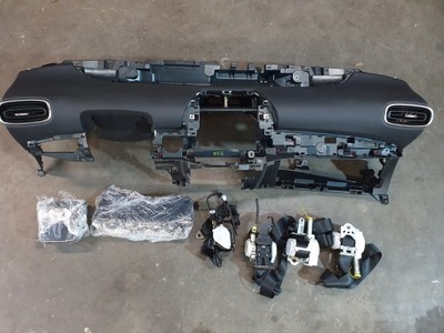 Toyota prius iv 4 панель приладів консоль подушка безпеки ремені оригінальна фото №1