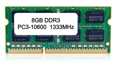Corsair MAC Memory 8GB DDR3 SODIMM 1333MHz kompatybilne z MAC Apple