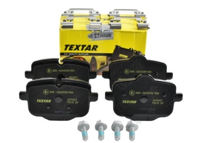 Textar тормозные колодки тормозные задний bmw x4 g02 f98 18- фото №1