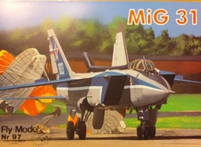 FlyModel nr 97 Samolot MiG 31 1:33