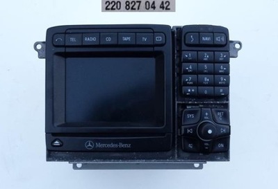 RADIO MERCEDES S 220 W220 2208270442  