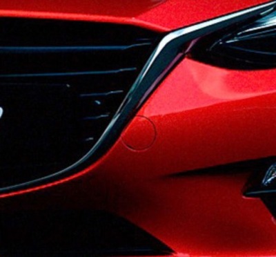 Заглушка бампера hol перед mazda 3 iii цвета фото №1