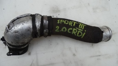 Труба повітря турбіни hyundai ix35 2.0 crdi 2010- фото №1