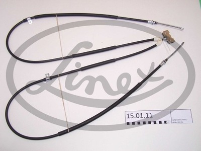 CABLE FRENOS FORD FIESTA/KA 96- 15.01.11 LINEX CABLES LINEX 15.01.11  