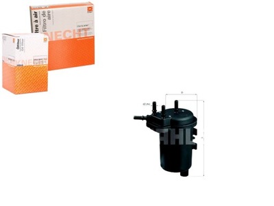 Knecht фильтр топлива r6351190 hdf943 ps9801 p10048 фото №1